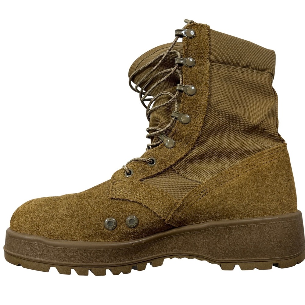 US Military Hot Weather Army Combat Boots Coyote Brown 798 Vibram Mens 9 W USA